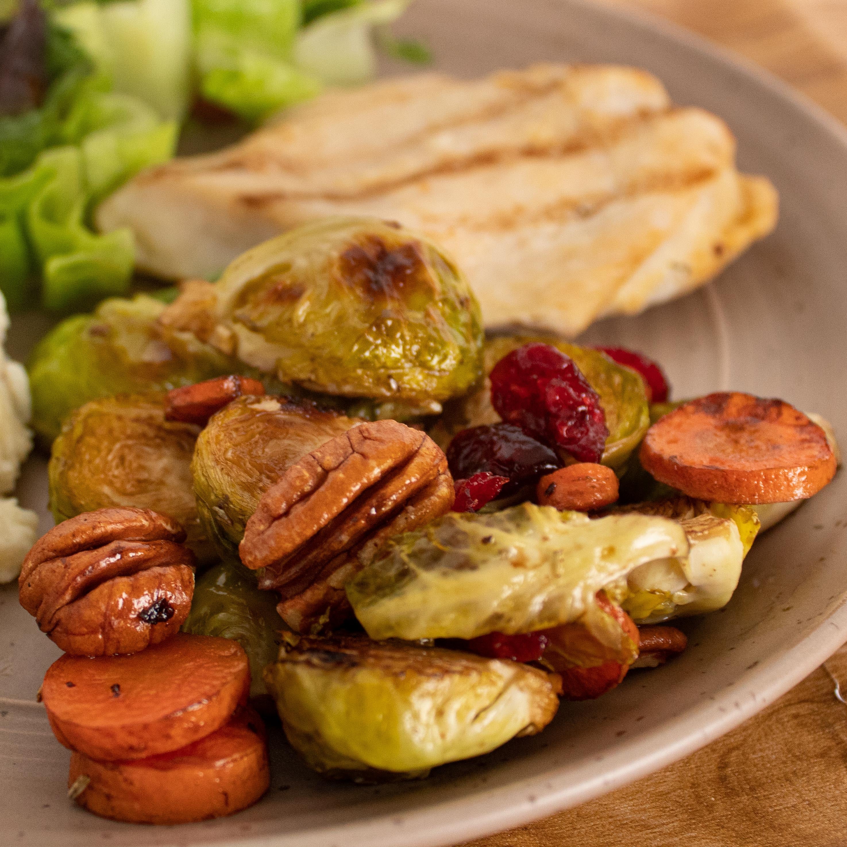 Cranberry Brussel Sprouts